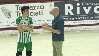 GIORNATA 6  Intervista a Nahuel Calvo Hockey Montecchio Precalcino [upl. by Buffy]