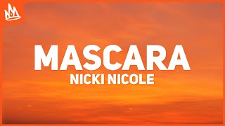 Nicki Nicole Duki – MASCARA Letra [upl. by Ppilihp676]