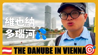 奧地利 🇦🇹 去看維也納的多瑙河，偶遇遊行車隊  Visit the Danube in Vienna  Austria Travel Guide  Reiseführer Österreich [upl. by Goetz]