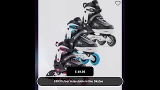 SFR Pulsar Adjustable Inline Skates [upl. by Boothe]