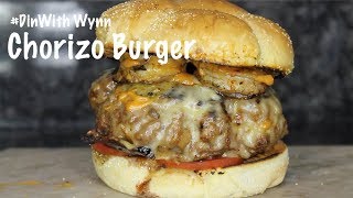 Garlic Shrimp  Chorizo Burger Recipe  annwynn DinnWithWynn [upl. by Einamrej]