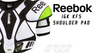 Reebok 16K KFS Hockey Shoulder Pads Review [upl. by Eillek]