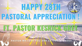 Pastor Appreciation Service  Ft Pastor Kesrick Grey  10182024  EAM Inc [upl. by Gonagle]