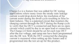 Hipot Testing Basics Part II quotUnderstanding the features of your tester [upl. by Ohcamac]