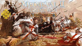 Medieval 2 Total War Stainless Steel 64 Odc16 Królestwo Jerozolimy Upadek Turków [upl. by Mahsih]