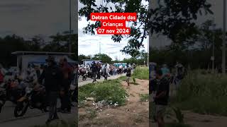 Prova para habilitação de moto no Detran RJ Cidade das Criancas [upl. by Etnaik]