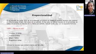 Ejercicio de Proporcionalidad UNAD [upl. by Normak]