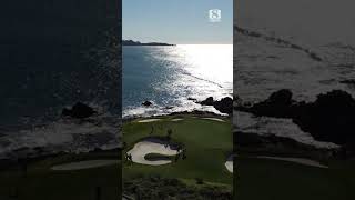 ATampT Pebble Beach ProAm Drone Preview [upl. by Eicnahc446]