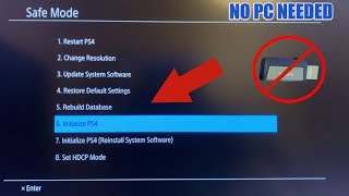 How to Reinstall PS4 System Software Without USB  In 5 EASY Steps [upl. by Sallyann]