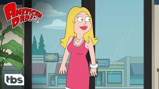 American Dad Francine Tries To Free Everyone Under Klaus’ Control Clip  TBS [upl. by Melosa]