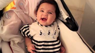 Funny Baby3 month old Baby talking [upl. by Adar]