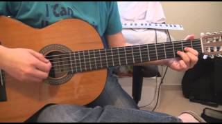 How To Play Never Let Me Go  Florence  The Machine On Guitar Tutorial [upl. by Anagnos]