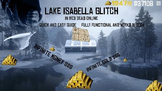 How To Do The Lake Isabella Glitch RDO INFINITE MONEY AND GOLD [upl. by Michael]