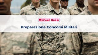 Nissolino Corsi  Preparazione Concorsi Militari [upl. by Dnomayd814]