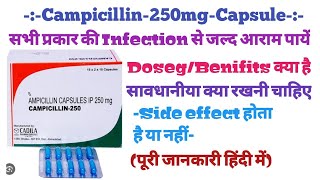 Campicilline 250mg capsule Best antibiotic medicine medicine medical raj pharmacy💊 subscribe [upl. by Olmstead495]