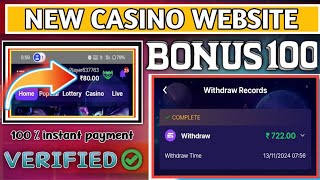 New Casino Loot With Bonus 101 Signup Bonus 101 New Casino Website Today [upl. by Duester]