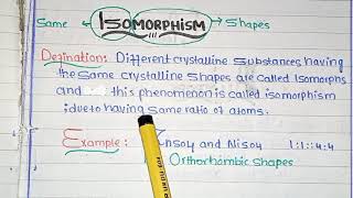 anisotropy and isomorphism class 11 chemistry chapter 6 [upl. by Girard791]