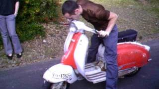 Lambretta Eibar LI 150 serie 2 spanish Winter Model part 01 [upl. by Timothee]