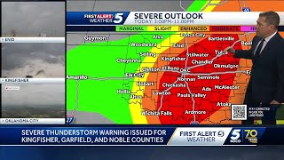 215 pm Oklahoma severe weather update [upl. by Bergen]