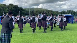 Clogher amp District Pipe Band Grade 3A First Place  Newcastle 2023 [upl. by Pazit]