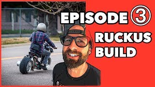 Episode 3 Stretched Honda Ruckus Build [upl. by Ahseken]