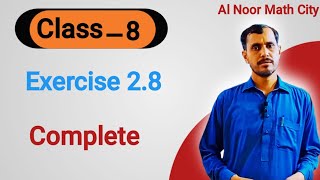 class 8 exercise 28 complete 8th class exercise 28 complete [upl. by Laekcim509]