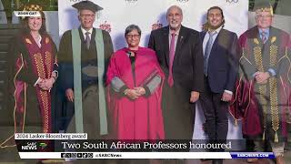 2024 LaskerBloomberg Public Service Award I Two South African researchers honoured [upl. by Netsrijk280]