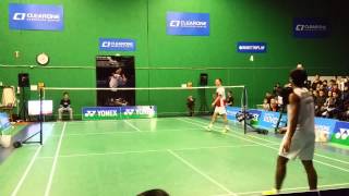 Peter Gade vs Andrew DSouza [upl. by Melinde]