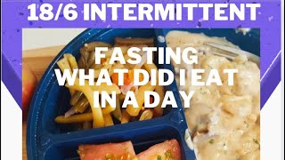 186 INTERMITTENT FASTING  WHAT DID I EAT [upl. by Bonner]