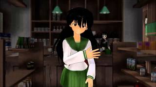 mmd Kagome  Kocchi Muite Baby [upl. by Kella304]