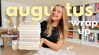 de 10  boeken die ik heb gelezen in de maand augustus 🌼☀️ maandelijkse wrap up [upl. by Brandea]