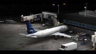 MSFS 2020  VATSIM  New York To Orlando  Fenix Simulations A320  JetBlue Airways [upl. by Muncey]