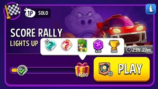 Light up solo challenge14500 points score rally solo challengematch masters [upl. by Gary]