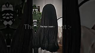 The hair I want vs the hair I have 💝 straighthair wavyhair aesthetic edit [upl. by Boycie]