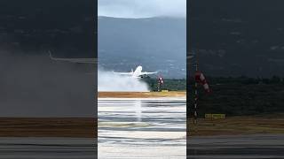 Volotea Airbus A320 Wet Takeoff [upl. by Edia]