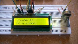 Pantalla LCD 16x2 1602A con Arduino  código [upl. by Bubb]