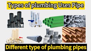 Different types of plumbing Pipes  what is difference between PVC CPVC UPVC And PPR  Hamza YT [upl. by Hunsinger]