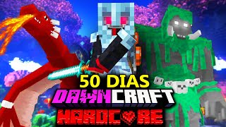 Sobreviví 50 días en Minecraft HARDCORE pero con mas de 250 MODS✌ [upl. by Aneled]