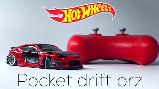 Making a Pocket Drift BRZ From a Cheap 10 Adventure Force RC Hotwheels Custom [upl. by Bobina]