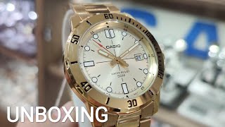 UNBOXING CASIO MTPVD01G9EV [upl. by Kyte]