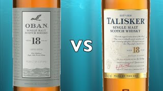 Oban 18 vs Talisker 18 Single Malt Scotch Whisky [upl. by Martreb66]