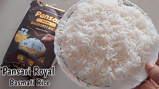 Pansari Royal Basmati Rice Review amp Recipe How is Pansari Royal Basamati Rice Pansari Basmati Rice [upl. by Bohrer]