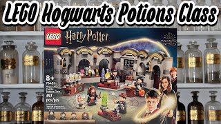 LEGO Build amp Review LEGO 76431 Harry Potter Hogwarts Castle Potions Class [upl. by Nyllij124]