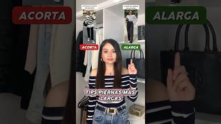 TIPS DE MODA PIERNAS MÁS LARGAS 😱💖👖 [upl. by Rakso]