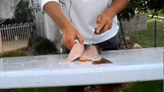 How to clean redfin English perch [upl. by Enrev383]