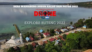 VIEW DRONE  DESA WADIABERO DUSUN KALAU DAN POTOA 2022 [upl. by Ardnohsed]