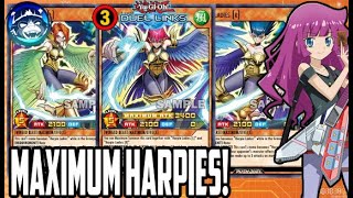 💥EL NUEVO MAXIMUM DECK F2P PARA RUSH🤑  NUEVO HARPIES RUSH DECK  YuGiOh Duel Links [upl. by Carol-Jean332]