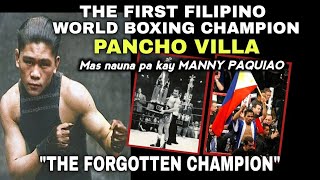 May mas sikat pa pala kay PAQUIAO na unang pinoy WORLD BOXING CHAMPION na si PANCHO VILLA [upl. by Airamzul]