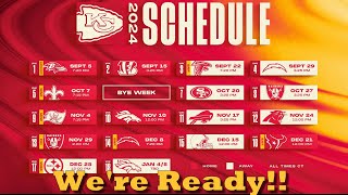 Chiefs schedule Prediction Record [upl. by Andromede718]