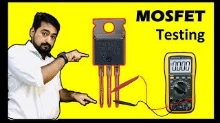 MOSFET testing  Checking MOSFET with Multimeter  MOSFET checking in Hindi  MOSFET Working [upl. by Maclay814]